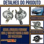 Kit Farol Auxiliar Milha Peugeot 206 SW 2003 a 2010 Kit Completo