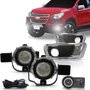 Kit Farol Auxiliar Milha S10 Trailblazer 2012 a 2016 Com Grade Kit Completo