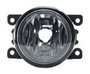 Kit Farol Auxiliar Milha Sandero Logan 2019 a 2021 Com Grade Preta e Aro Cromada Kit Completo