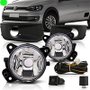 Kit Farol Auxiliar Milha Saveiro G6 Trend Tropper 2013 a 2016 Sem Grades  