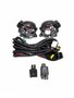 Kit Farol Auxiliar Milha Saveiro G6 Trend Tropper 2013 a 2016 Sem Grades  