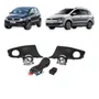 Kit Farol Milha Fox 2010 a 2014 Com Grade Kit Completo  