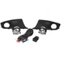 Kit Farol Milha Fox 2010 a 2014 Com Grade Kit Completo  