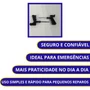 Kit Reparo Remendo Pneu Moto Carro Sem Camara