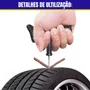 Kit Reparo Remendo Pneu Moto Carro Sem Camara