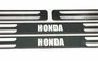Kit Soleira de Porta Universal Honda Protetora Resinado Preta DVS