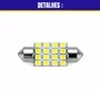 Lâmpada Led Branco Torpedo Grande 42MM Avulso 12V