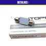 Lâmpada Led Branco Torpedo Pequeno 29 MM Avulso 12V