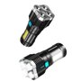 Lanterna de Mão Recarregável 4 Leds IPX5 Bateria Litío