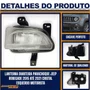 Lanterna Dianteira Parachoque Jeep Renegade 2015 Até 2021 Cristal Esquerdo Motorista FITAM