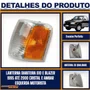 Lanterna Dianteira S10 e Blazer 1995 a 2000 Cristal e Âmbar Esquerda - FITAM