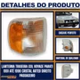 Lanterna Pisca Dianteira Gol Voyage Parati Saveiro 1991 a 1996 Cristal Com Ambar Direita FITAM