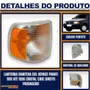 Lanterna Pisca Dianteira Gol Voyage Parati Saveiro 1991 a 1996 Cristal Com Ambar Direita FITAM