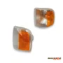 Lanterna Pisca Dianteira Gol Voyage Parati Saveiro 1991 a 1996 Cristal Com Ambar Esquerda FITAM