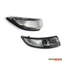 Lanterna Pisca Retrovisor New Fiesta 2010 a 2019 Cristal Direito