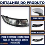Lanterna Pisca Retrovisor New Fiesta 2010 a 2019 Cristal Direito