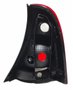 Lanterna Traseira Clio Hatch 2013 Até 2016 Carcaça Preta Fume Direita Passageiro - FITAM