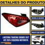 Lanterna Traseira Cronos 2017 Até 2024 Esquerda Motorista
