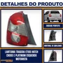 Lanterna Traseira Etios Hatch Cross e Platinum 2013 a 2020 Ré Cristal Esquerda - FITAM
