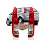 Lanterna Traseira Fiesta Hatch 2007 a 2010 Bicolor Direita Caroneiro