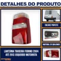 Lanterna Traseira Fiorino 2004 Até 2013  Direita FITAM 