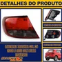 Lanterna Traseira Gol G5 2008 a 2012 com Fumê Esquerda - FITAM  