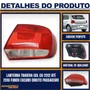 Lanterna Traseira Gol G6 2012 a 2016 Modelo Escuro Bicolor Lado Direito - FITAM Mod. CIBIÉ