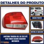 Lanterna Traseira Gol G6 2012 a 2018 Escuro Bicolor Lado Esquerdo Motorista - FITAM Modelo Hella