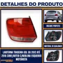 Lanterna Traseira Gol G6 2013 a 2016 Modelo Cibie/ Arteb Bicolor Com Neblina Lado Esquerdo Motorista FITAM
