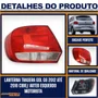 Lanterna Traseira Gol G6 2013 a 2016 Modelo Cibie/ Arteb Bicolor Lado Esquerdo Motorista FITAM