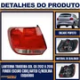 Lanterna Traseira Gol G6 2013 a 2016 Modelo Cibie/ Arteb Fundo Escuro Com Neblina Lado Esquerdo Motorista FITAM