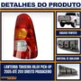 Lanterna Traseira Hilux Pick up 2005 a 2011 Tricolor Lado Direito Passageiro - FITAM
