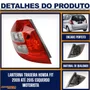 Lanterna Traseira Honda Fit 2009 a 2015 Esquerda - FITAM  