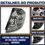 Lanterna Traseira Honda Fit Twist 2009 Até 2015 Cristal Direita Passageiro - FITAM 