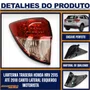 Lanterna Traseira Honda Hrv 2015 Até 2018 Canto Lateral Esquerdo Motorista - FITAM