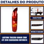 Lanterna Traseira Kangoo 2008 a 2018 2 Portas Traseiras Lado Esquerdo Motorista - FITAM