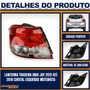 Lanterna Traseira Onix 2012 a 2016 e Joy 2017 a 2019 Bicolor Ré Cristal Lado Esquerdo - FITAM