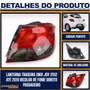 Lanterna Traseira Onix 2012 a 2016 e Joy 2017 a 2019 Bicolor Ré Fume Lado Direito Passageiro - FITAM