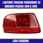 Lanterna Traseira Parachoque C3 AirCross Picasso 2010 a 2015 Lado Esquerdo Motorista - FITAM