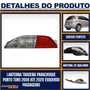 Lanterna Traseira Parachoque Punto Toro 2008 a 2019 Bicolor Esquerdo