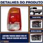 Lanterna Traseira Ranger 1998 a 2003 Tricolor Lado Esquerdo Motorista - FITAM