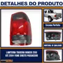 Lanterna Traseira Ranger 2001 a 2004 Fumê Lado Direito Passageiro - FITAM