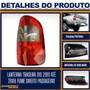 Lanterna Traseira S10 2001 a 2008 Fumê Lado Direito Passageiro - FITAM