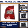 Lanterna Traseira Saveiro G5 G6 2009 a 2016 Bicolor Lado Esquerdo Motorista - FITAM
