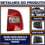 Lanterna Traseira Saveiro G5 G6 2009 A 2016 Bicolor Direita