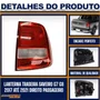Lanterna Traseira Saveiro G7,G8 2017 a 2021 Bicolor Direita FITAM