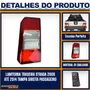 Lanterna Traseira Strada 2008 a 2014 Tampa Direita Caroneiro FITAM
