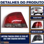 Lanterna Traseira Voyage G5 2009 a 2012 Fumê Lado Esquerdo
