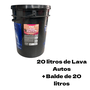 Lava Autos Detergente Automotivo Neutro Com Balde 20L GAVEA