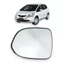 Lente C/ Base Refil Retrovisor Fit 2004 a 2008 Esquerdo